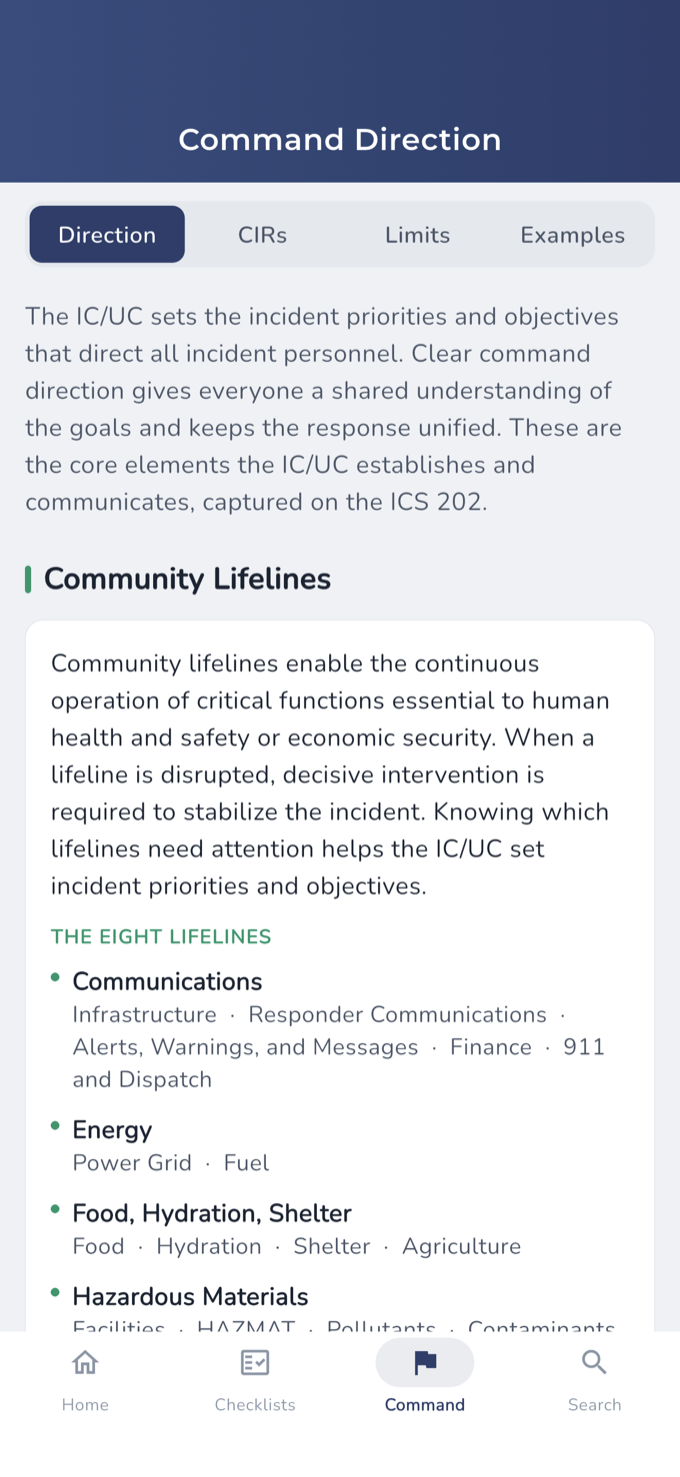 Incident Handbook Pro: Command Direction